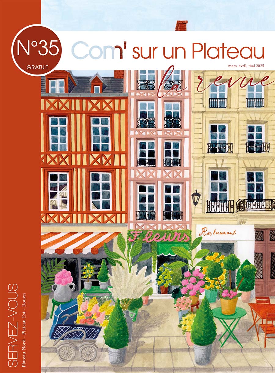 Com' sur un Plateau - 1ère de Couverture